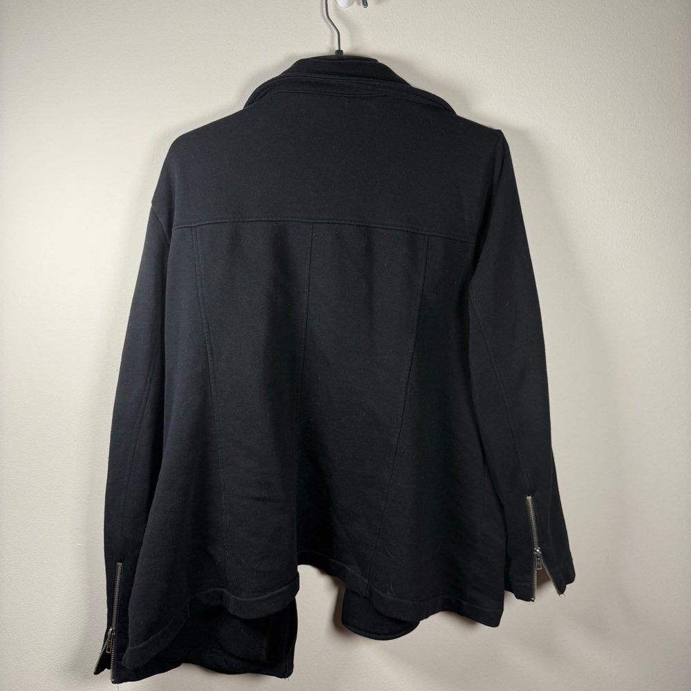 Torrid Black Button Up Collared Jacket Size 2X - Picture 11 of 11
